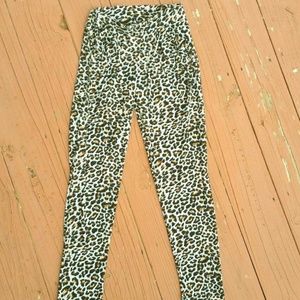 Women's Glitzy Sexy Slim Fit Elastic Leopard Print